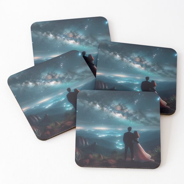 Item preview, Romantic Night Under the Milky Way designed and sold by daruneenok.