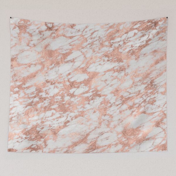 Item preview, Solid rose gold marble  designed and sold by peggieprints.
