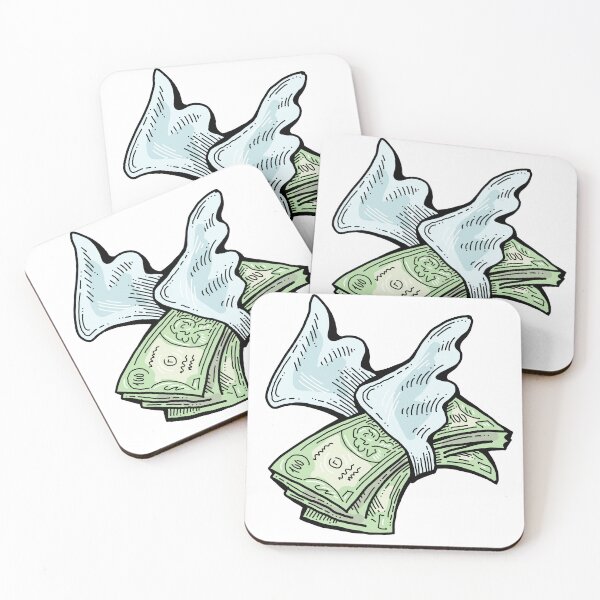 Item preview, Big money flying to you for wealth and prosperity designed and sold by RukkiZukkiArt.