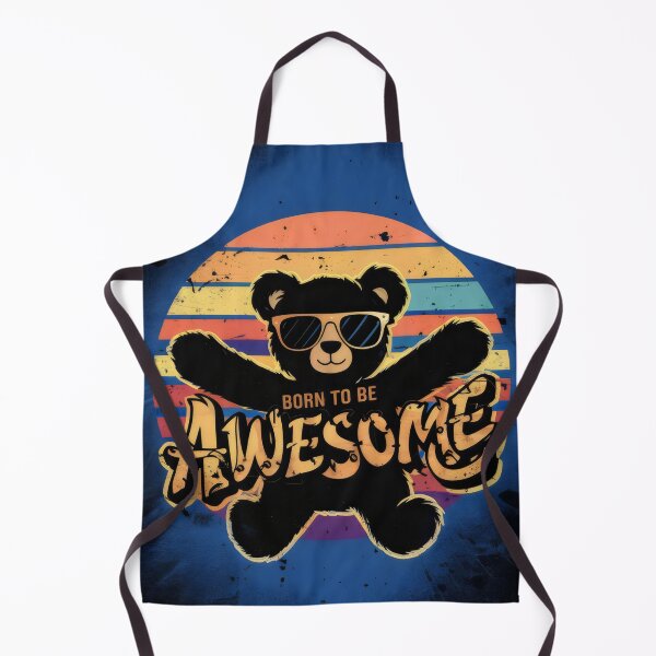 Item preview, Retro bear. designed and sold by MyHappyArtShop.