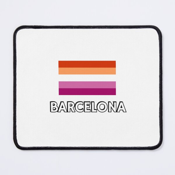 Item preview, Lesbian Pride Flag Barcelona designed and sold by Inspirationmotivation.