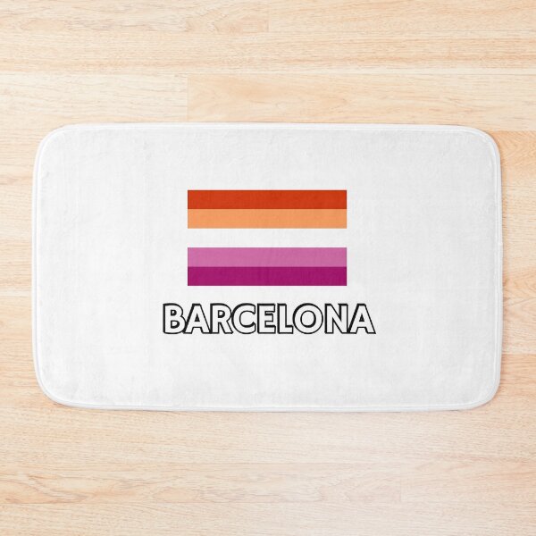 Item preview, Lesbian Pride Flag Barcelona designed and sold by Inspirationmotivation.