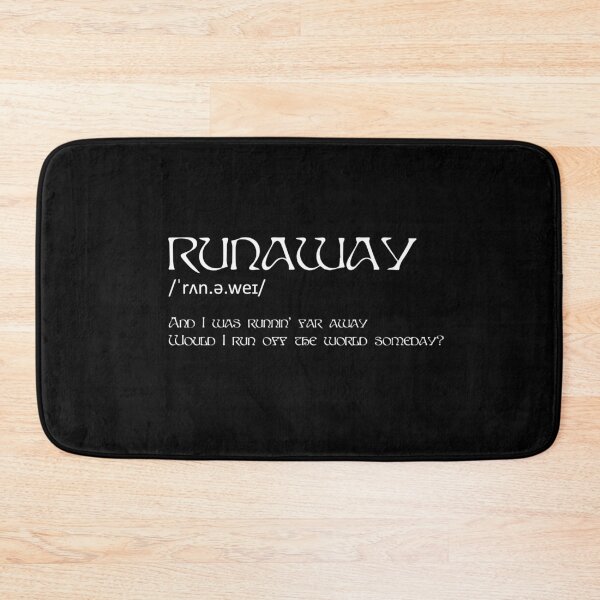 Item preview, AURORA Runaway - white text designed and sold by incloudines.