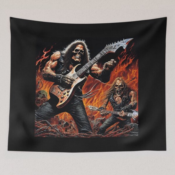 Item preview, Raging Chaos in the Metal Inferno designed and sold by MetalRockMusic.