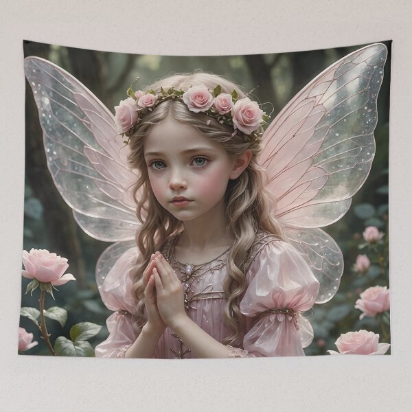 Item preview, Rose Quartz Crystal Fairy designed and sold by SoniaSarkali.