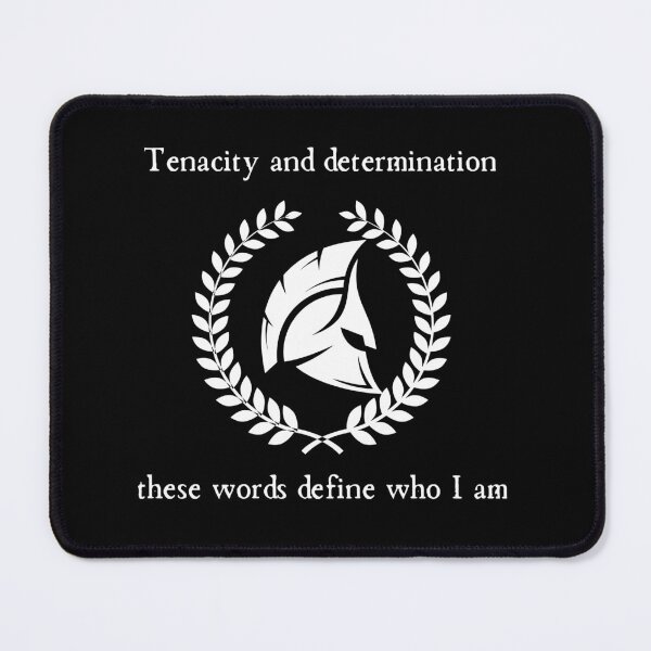 Item preview, Tenacity and Determination Emblem designed and sold by KukerLukii.