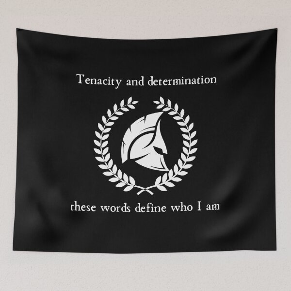 Item preview, Tenacity and Determination Emblem designed and sold by KukerLukii.
