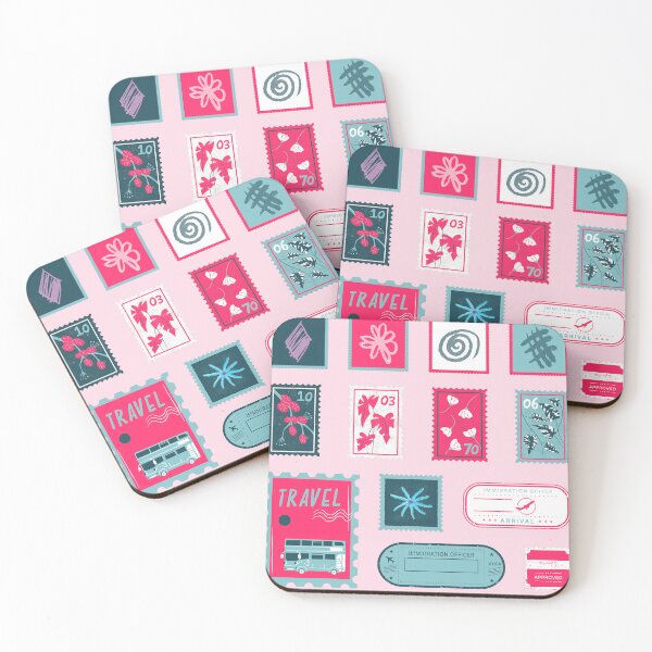 Item preview, Pop Blue Fucsia Aesthetic - Journaling Sticker Sheet designed and sold by Andreria.