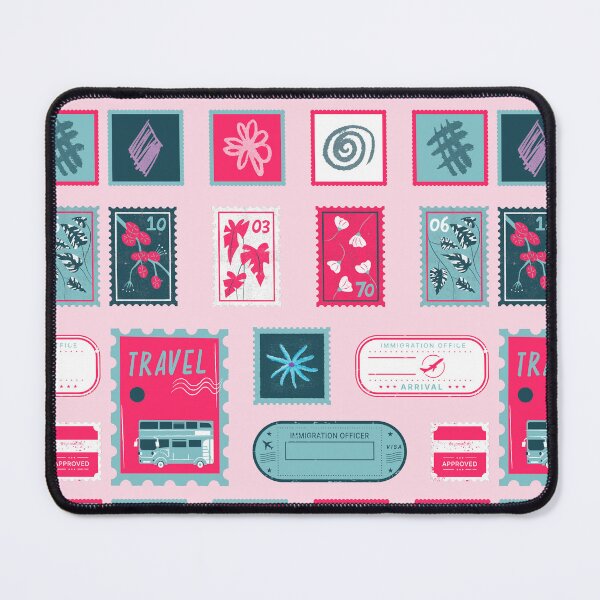 Item preview, Pop Blue Fucsia Aesthetic - Journaling Sticker Sheet designed and sold by Andreria.