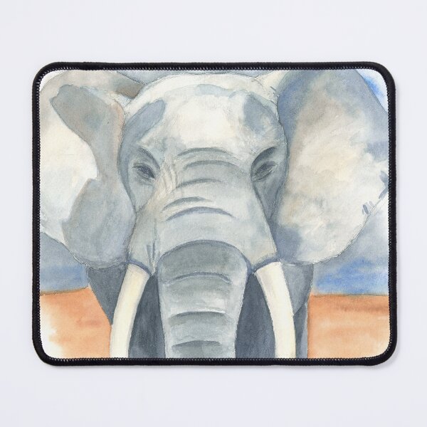 Item preview, Watercolour Elephant from Kenia watercolor animal print wild life designed and sold by Yarlseri.