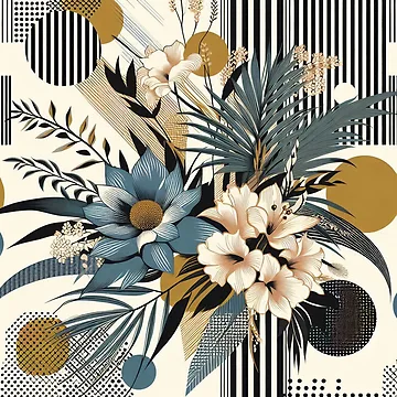 Artwork thumbnail, Floral Patterns by Rui Fernandes