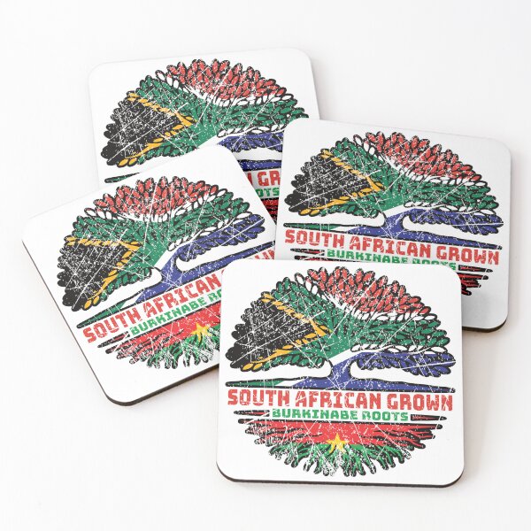 Item preview, Burkina Faso Burkinabe South African South Africa Tree Roots Flag designed and sold by FlagX.