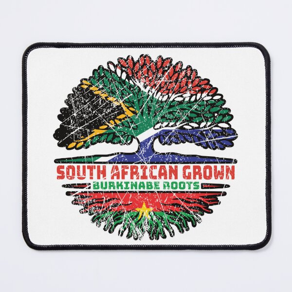 Item preview, Burkina Faso Burkinabe South African South Africa Tree Roots Flag designed and sold by FlagX.