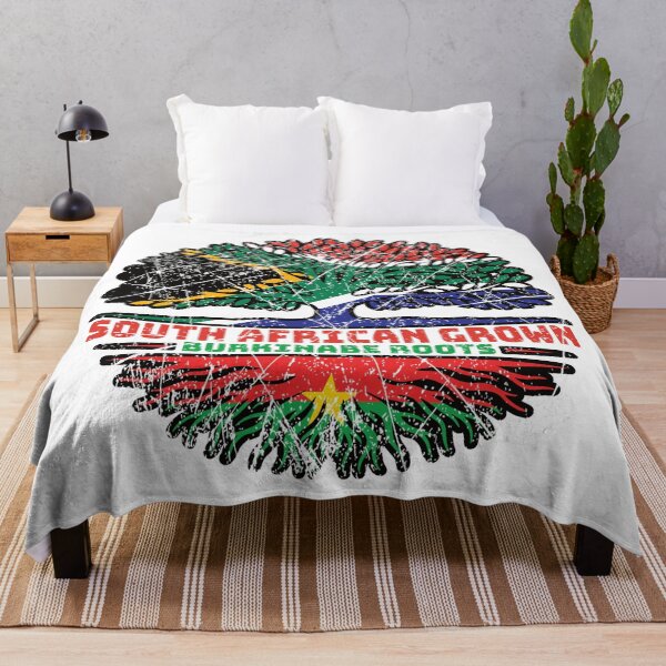 Item preview, Burkina Faso Burkinabe South African South Africa Tree Roots Flag designed and sold by FlagX.