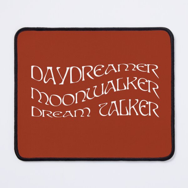 Item preview, AURORA Daydreamer Moonwalker Dream Talker - white text album background designed and sold by incloudines.