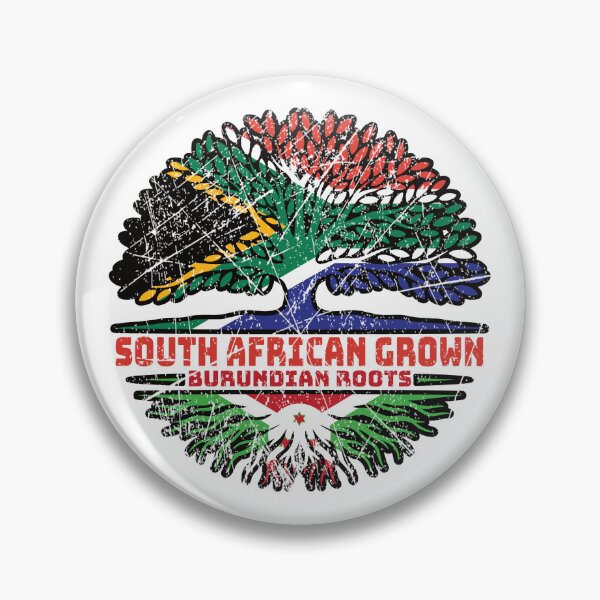 Item preview, Burundi Burundian South African South Africa Tree Roots Flag designed and sold by FlagX.