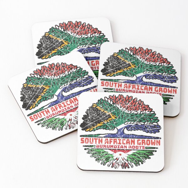 Item preview, Burundi Burundian South African South Africa Tree Roots Flag designed and sold by FlagX.