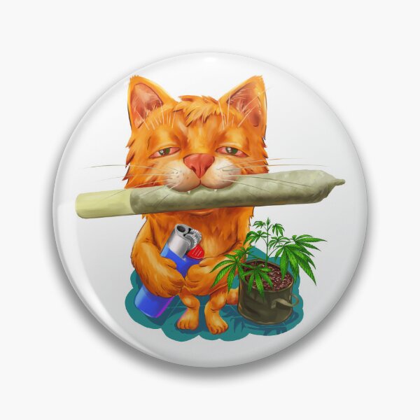 Artikelvorschau, Katzenfreund Cannabis entworfen und verkauft von Antennaa.