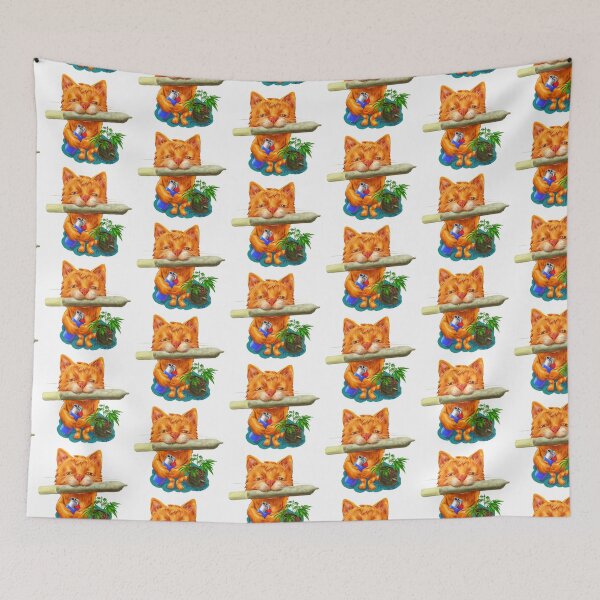 Item preview, Cannabis amigo gato designed and sold by Antennaa.