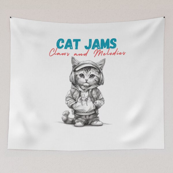 Item preview, Cat Jams designed and sold by Foxxys.
