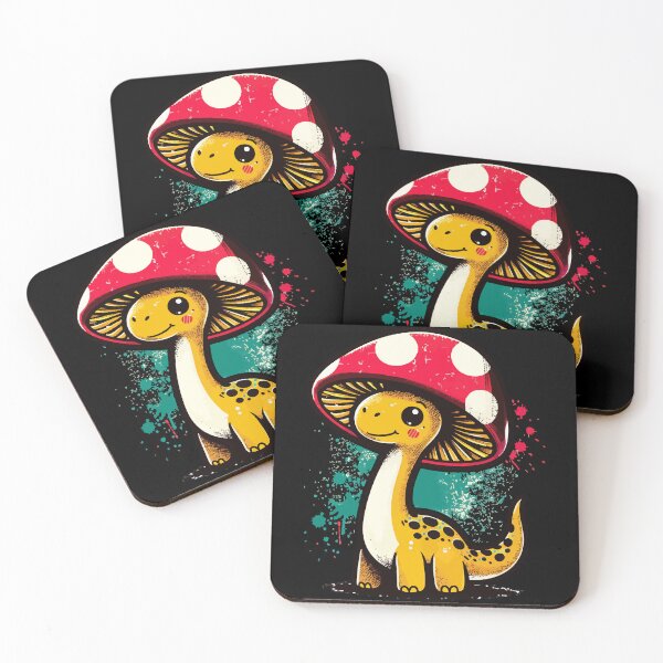 Item preview, Kawaii Dinosaur Brontosaurus Simple Mushroom Hat 9 designed and sold by TomFrontierArt.