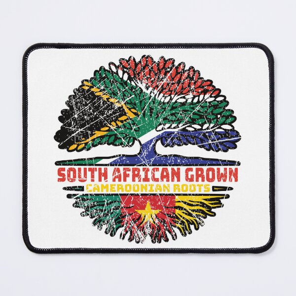 Item preview, Cameroon Cameroonian South African South Africa Tree Roots Flag designed and sold by FlagX.