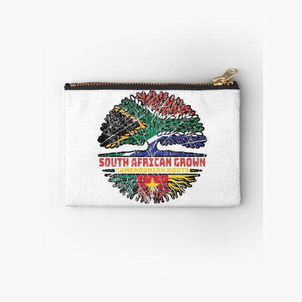 Item preview, Cameroon Cameroonian South African South Africa Tree Roots Flag designed and sold by FlagX.
