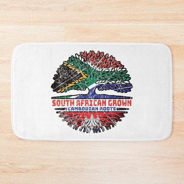Item preview, Cambodian Cambodia South African South Africa Tree Roots Flag designed and sold by FlagX.