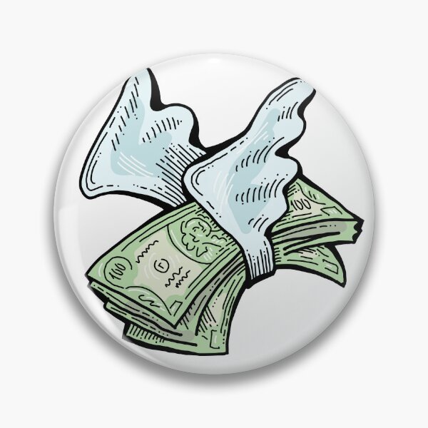 Item preview, Big money flying to you for wealth and prosperity designed and sold by RukkiZukkiArt.