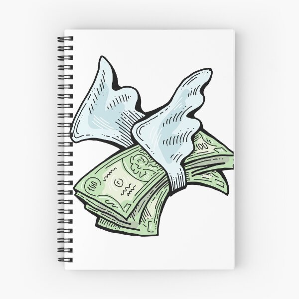 Item preview, Big money flying to you for wealth and prosperity designed and sold by RukkiZukkiArt.