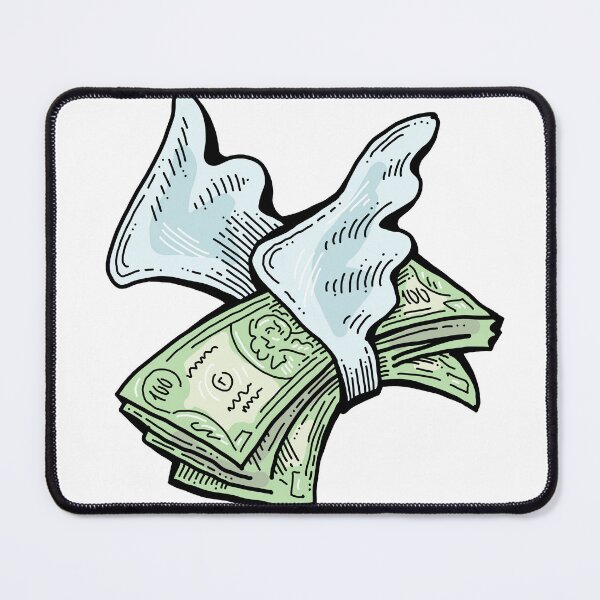 Item preview, Big money flying to you for wealth and prosperity designed and sold by RukkiZukkiArt.