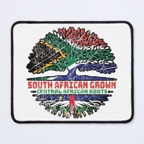 Item preview, Central African Republic Central African South African South Africa Tree Roots Flag designed and sold by FlagX.