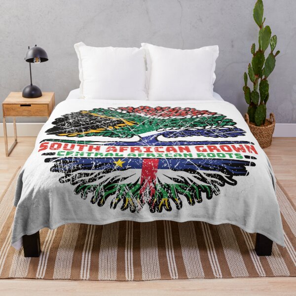 Item preview, Central African Republic Central African South African South Africa Tree Roots Flag designed and sold by FlagX.