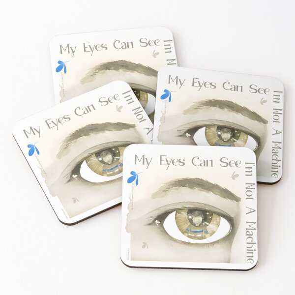 Item preview, My Eyes Can See I'm Not A Machine designed and sold by TrueMeMerch.