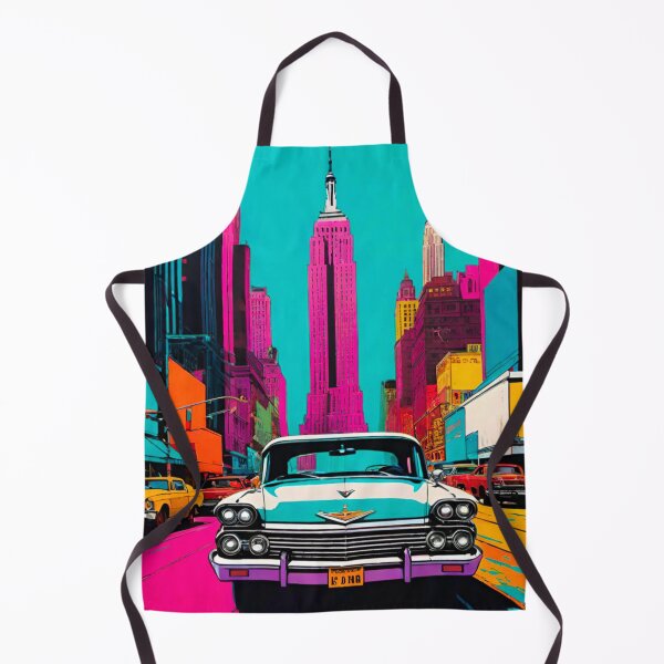 Item preview, Vintage Car in New York Streets Design designed and sold by GrizzlyCollective.