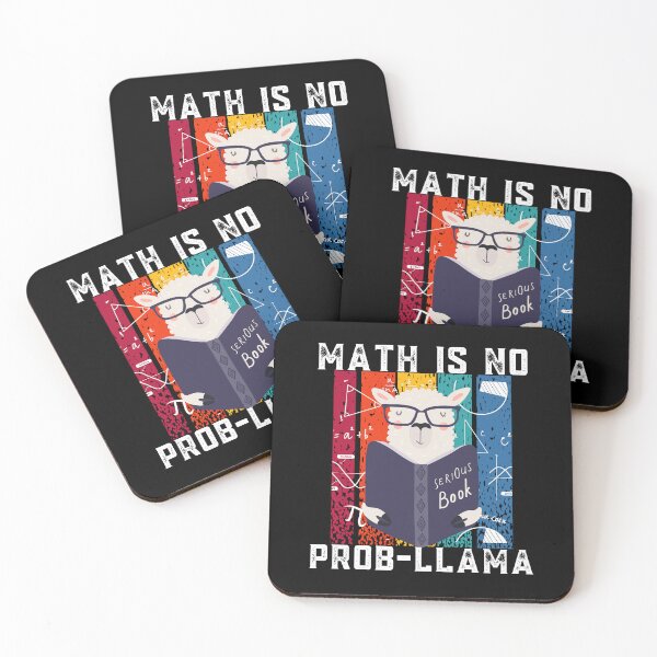 Item preview, Math Is No Prob-Llama Funny Math Lover Teacher - Back to School designed and sold by thebest-2studio.