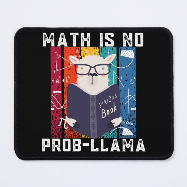Item preview, Math Is No Prob-Llama Funny Math Lover Teacher - Back to School designed and sold by thebest-2studio.