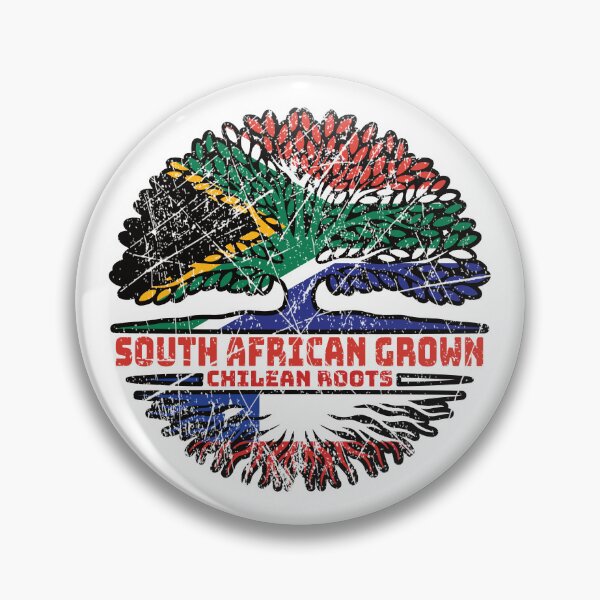 Item preview, Chile Chilean South African South Africa Tree Roots Flag designed and sold by FlagX.