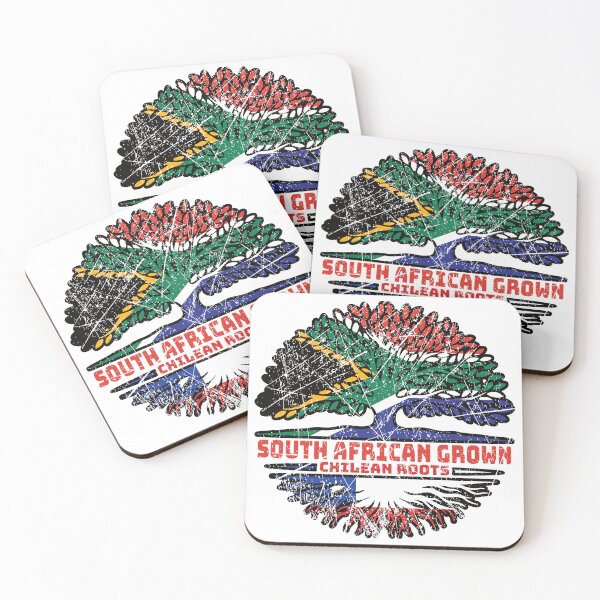 Item preview, Chile Chilean South African South Africa Tree Roots Flag designed and sold by FlagX.