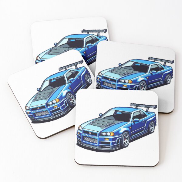 Item preview, Pixelated Iconic Cars : Automotive Merchandise -  designed and sold by InfmsCorp.