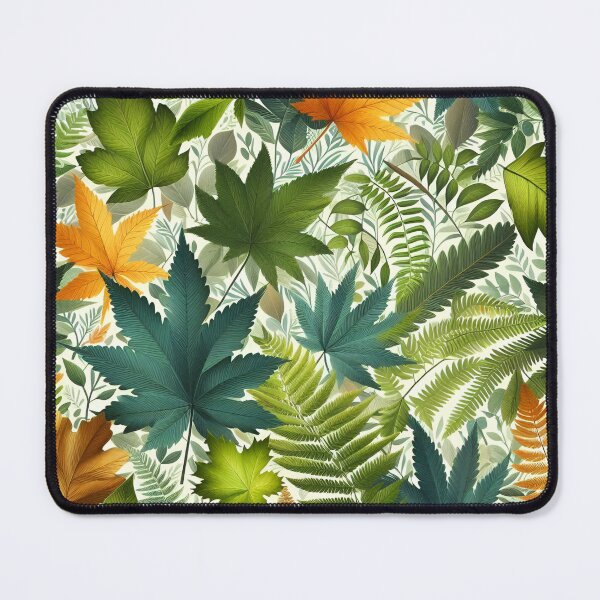 Item preview, Seamless Leaf Design: Nature's Endless Pattern designed and sold by daruneenok.