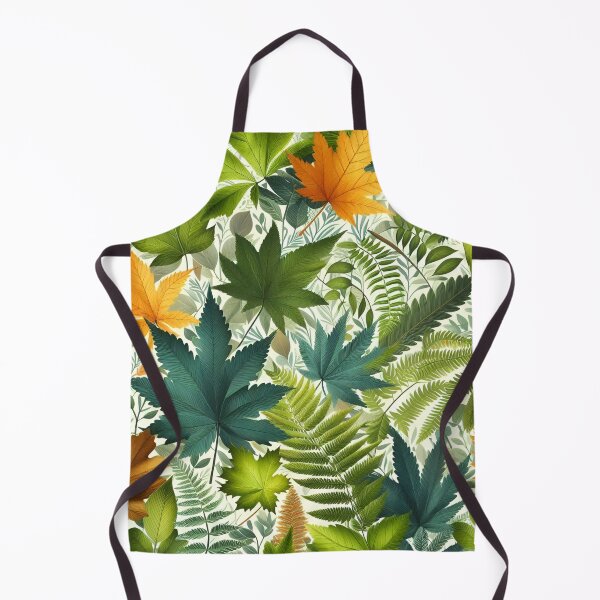 Item preview, Seamless Leaf Design: Nature's Endless Pattern designed and sold by daruneenok.