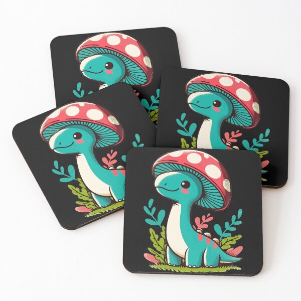 Item preview, Kawaii Dinosaur Brontosaurus Simple Mushroom Hat 11 designed and sold by TomFrontierArt.
