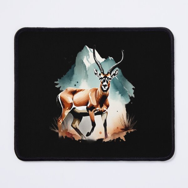 Item preview, watercolor indian antelope designed and sold by EuropeanPrints.
