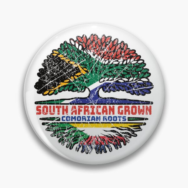 Item preview, Comoros Comorian South African South Africa Tree Roots Flag designed and sold by FlagX.