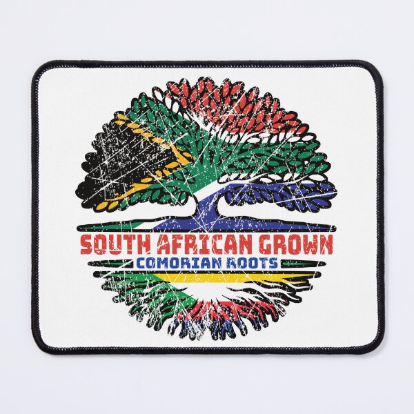 Item preview, Comoros Comorian South African South Africa Tree Roots Flag designed and sold by FlagX.