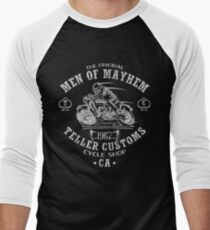 Teller Customs Men's Baseball ¾ T-Shirt
