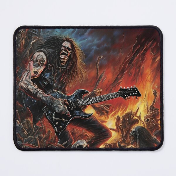 Item preview, Thrashing Through the Gates of Hell designed and sold by MetalRockMusic.