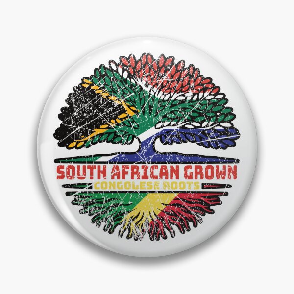 Item preview, Congo Congolese South African South Africa Tree Roots Flag designed and sold by FlagX.
