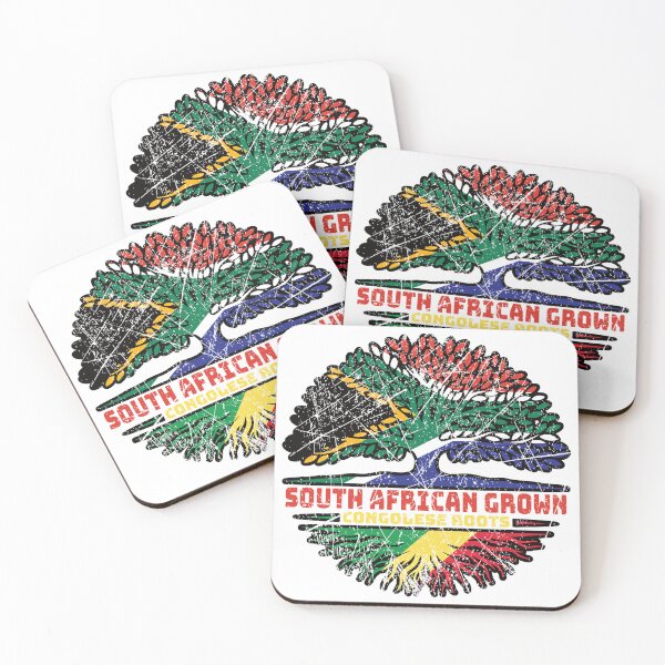 Item preview, Congo Congolese South African South Africa Tree Roots Flag designed and sold by FlagX.